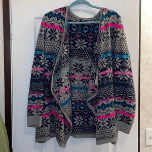 Colorful cardigan